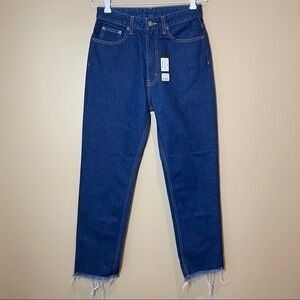 Nwt Carmar Raw Hem Sebastian High Waisted Jeans